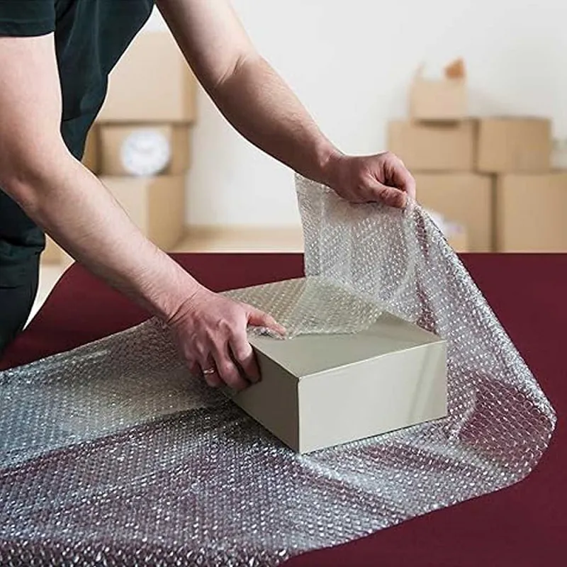بسته بندی ایمن وسایل شکستنی با نایلون حبابدار